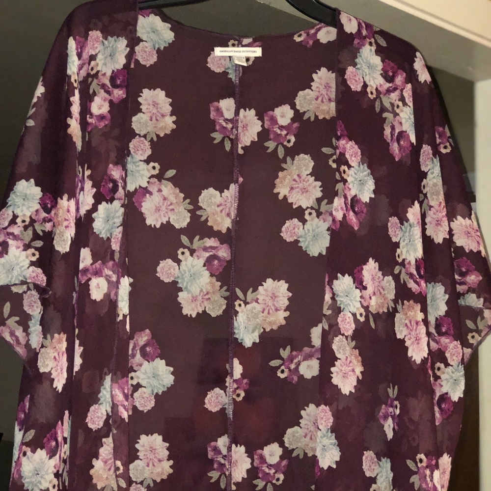 American eagle sheer cardigan